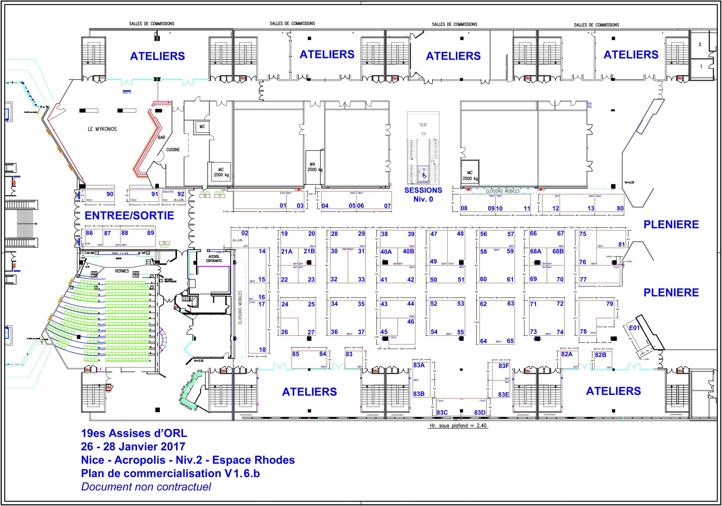 PLAN DE L’EXPOSITION